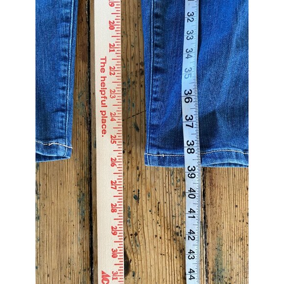 Torrid Womens Bombshell Skinny Jeans Distressed Button Fly 18R Premium Stretch - Picture 8 of 8